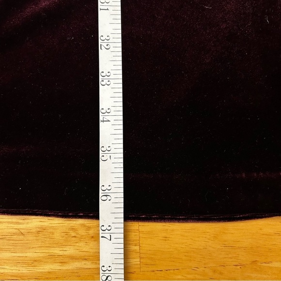 VTG BETSEY JOHNSON Velvet Embellished Peter Pan Collar Dress Size 6 - Picture 13 of 15